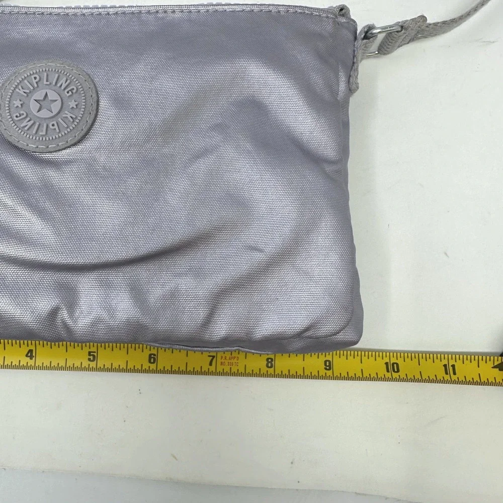 Kipling Mikaela Crossbody Icy Metallic Lilac‎